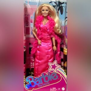 💎 BARBIE THE MOVIE DOLL SUPERSTAR ⭐️ DRESS GOLDEN GLOBE MARGOT ROBBIE 👛💄💍🌸